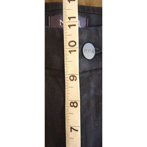 NYDJ Waist Match Relaxed Flare Jeans New Sz PL 14-16 36x26 Black Stretch $119 - Picture 8 of 9